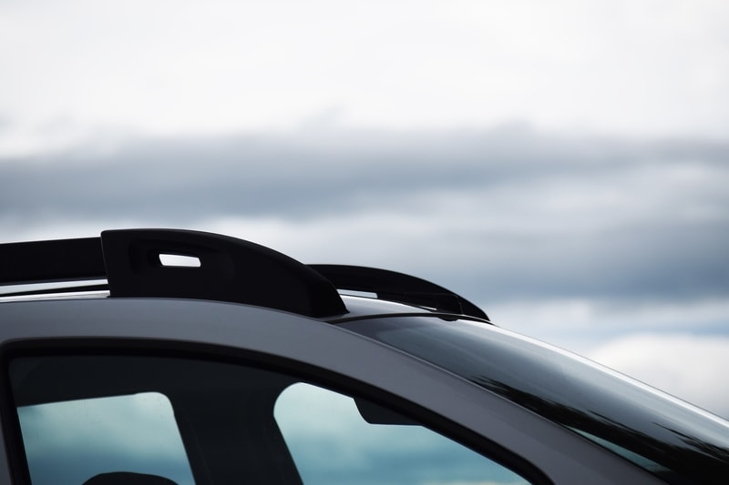 car with roof rack