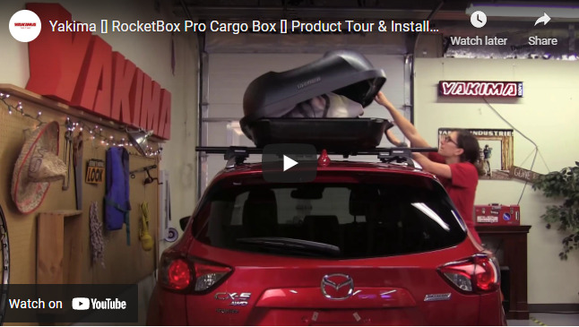 Yakima RocketBox Pro Rooftop Cargo Box