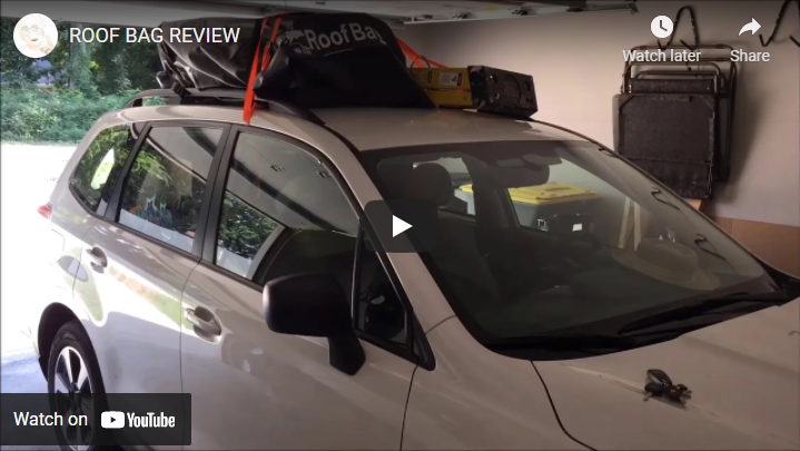 RoofBag Waterproof Rooftop Carrier Bag