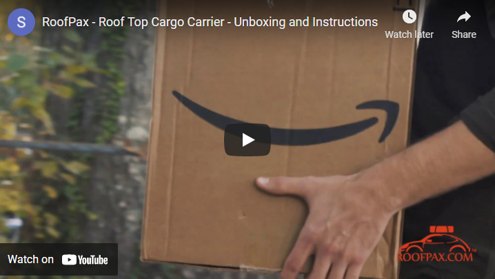 RoofPax Rooftop Cargo Carrier Bag