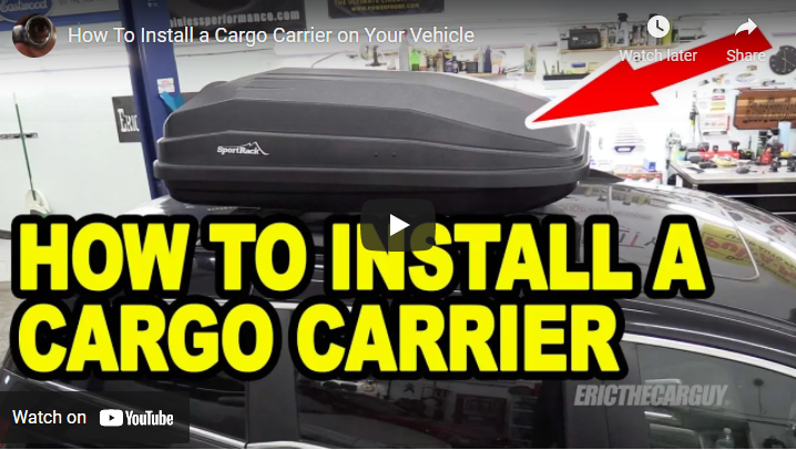 How To Install a Cargo Carrier on Your Vehicle