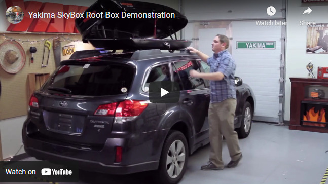 Yakima SkyBox Rooftop Carrier