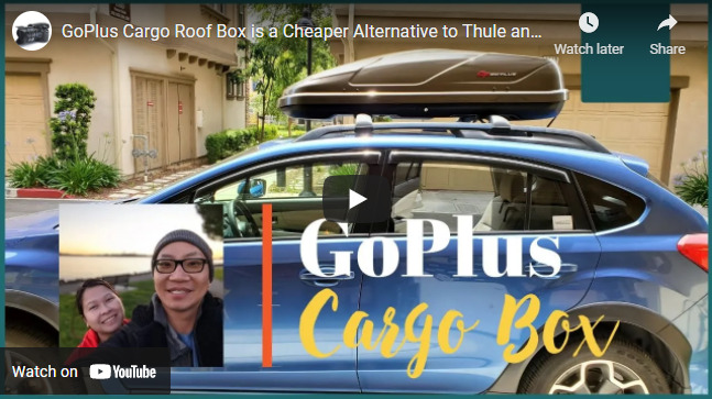 White GoPlus Cargo Box (Great Value)​