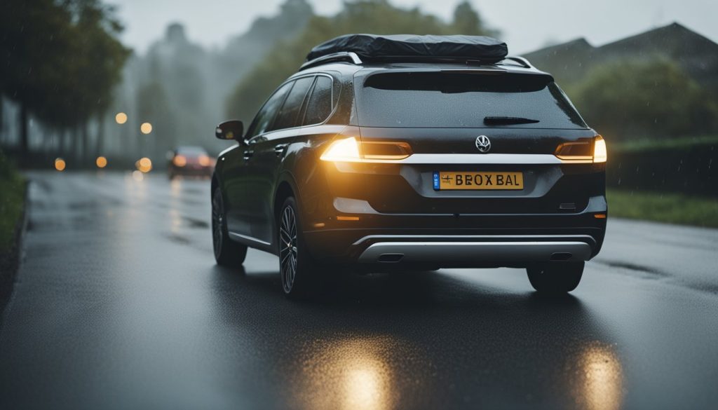 how fast can you drive with a roof box